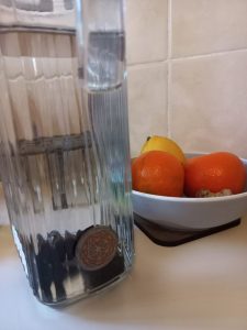 Orgonite and water jug