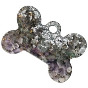 Orgonite Small Bone Pendant Charm Love